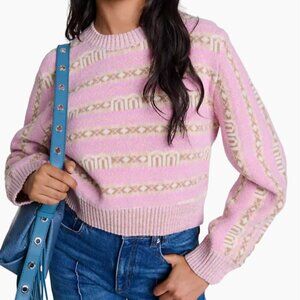 Maje Tops Maje Jacquard Jumper Nwt Poshmark